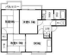 ハイツ浜澤の間取り画像