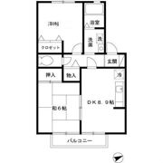 セジュール山の手の間取り画像