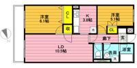 リーベスト立川錦町の間取り画像