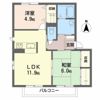 シャーメゾン植田の間取り画像