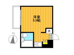 セザール立川B棟の間取り画像