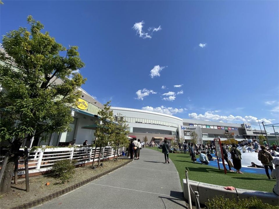 近くのららぽーと立川立飛まで3,020m(徒歩38分)