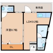 コーポウエムラの間取り画像