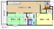 久宝寺西田マンションの間取り画像