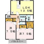 カトルセゾンの間取り画像