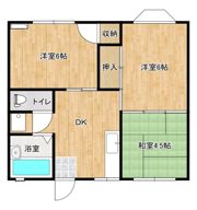 コーポラス今井迫の間取り画像