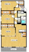モデストの間取り画像