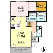 フォースクエアーの間取り画像