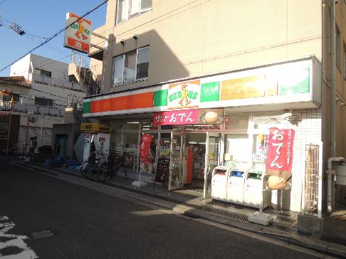 近くのサンクス 弥刀駅前店まで633m（徒歩8分）