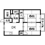 セジュール翠の間取り画像