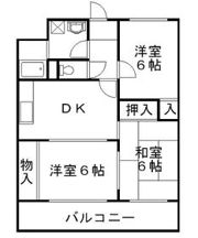 JOグランツの間取り画像