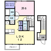 ヴィラ パン ボヌールの間取り画像