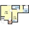 旭ヶ丘コーポの間取り画像