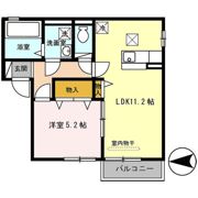 ドミール本町の間取り画像