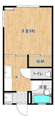 メープルあさだの間取り画像