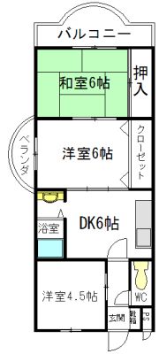 リフレ川西の間取り画像