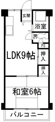 門野マンションA棟の間取り画像