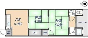 山田マンションの間取り画像