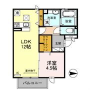 D-room yの間取り画像