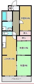 さくら館の間取り画像