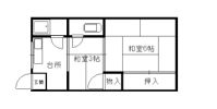 堤コーポの間取り画像