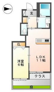 ユニヴァリィ ソーエの間取り画像