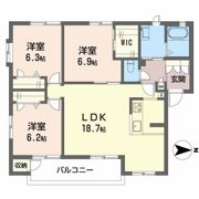 エミネンス山本の間取り画像