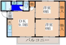 グレイスコート高安の間取り画像