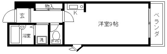 フレックスマンションの間取り画像