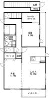 シャーメゾン 朔（ハジメ）の間取り画像