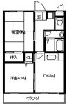 ピュアー高安の間取り画像