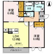 セクレール北本町の間取り画像