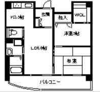 レジデンス八楽の間取り画像