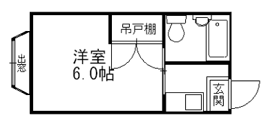 シティライフ柏原の間取り画像