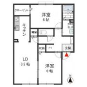 クロワールの間取り画像