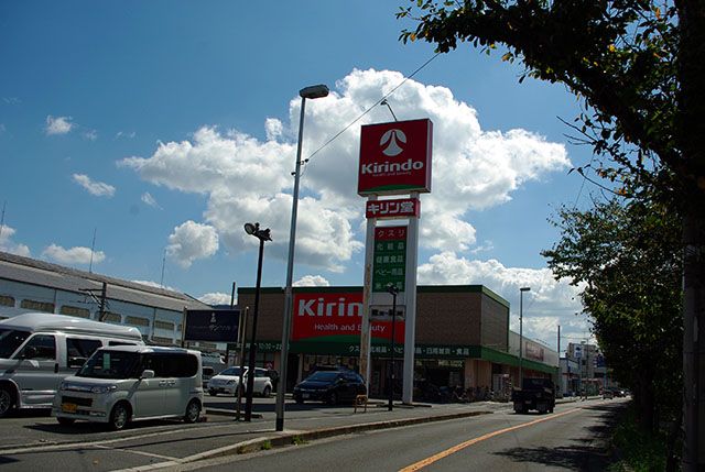 近くのキリン堂八尾高安店まで170m（徒歩3分）