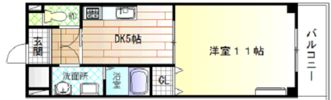 フィールライフ春日の間取り画像