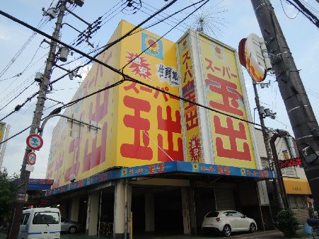 近くのスーパー玉出 八尾店まで847m（徒歩11分）