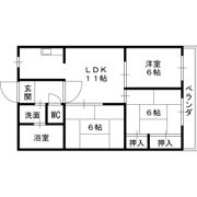 サンサーラオガワの間取り画像