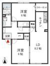 クロワールの間取り画像