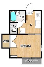 マリンハイツMの間取り画像