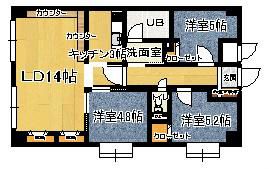 グランエイト総合公園の間取り画像
