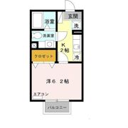 アクアコートの間取り画像