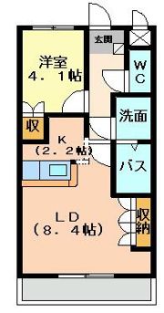 メゾン・クレールの間取り画像