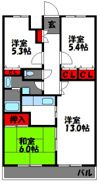 プレステージ和白IIIの間取り画像