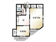 レジデンスM奥津の間取り画像