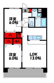 プリンシパル香椎の間取り画像
