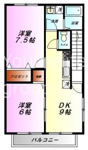 Fair Holme B棟（フェアホルム ビー棟）の間取り画像