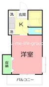 ベルハイム21の間取り画像
