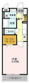 ヴィラ新天地の間取り画像
